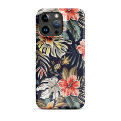 Tropical Floral Snap case for iPhone