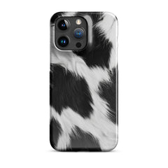 Cow Pattern Snap case for iPhone