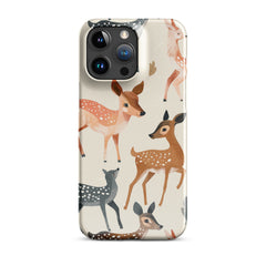 Deer Baby Snap case for iPhone