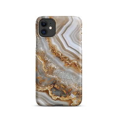 White Gold Snap case for iPhone