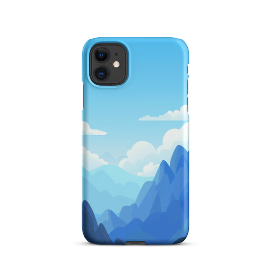 Blue Mountain Snap case for iPhone