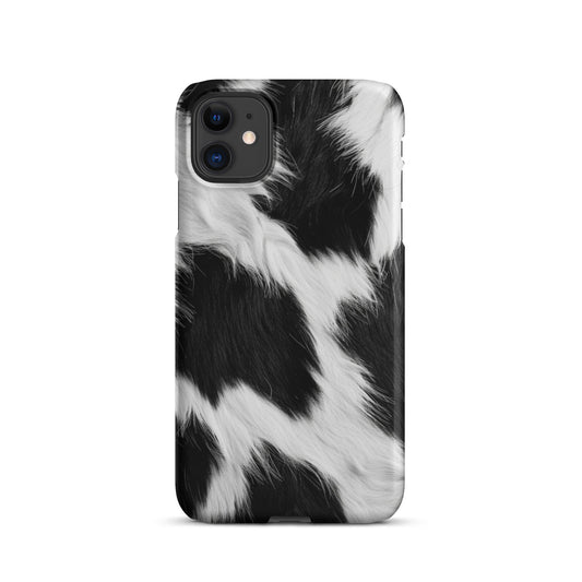 Cow Pattern Snap case for iPhone