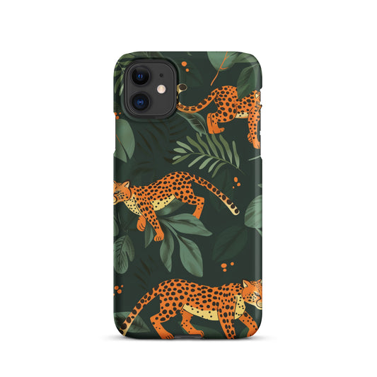 Leopard baby Snap case for iPhone