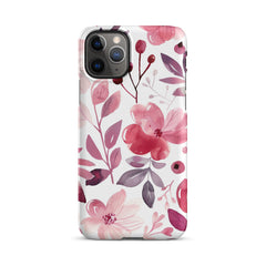 Lilac Tones Snap case for iPhone