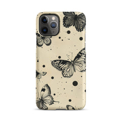Vinatge Butterflies Snap case for iPhone