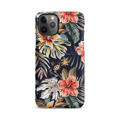 Tropical Floral Snap case for iPhone