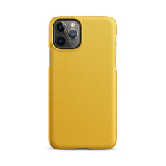 Yellow Snap case for iPhone