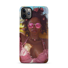 Black Girl Fashionista Snap case for iPhone