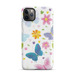 Cute Buterflies Snap case for iPhone