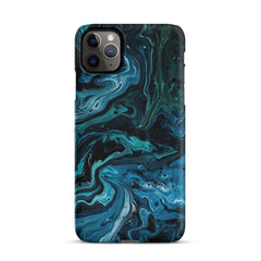 Abstract Blue Snap case for iPhone