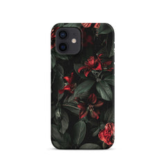 Dark Floral Snap case for iPhone