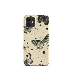 Vinatge Butterflies Snap case for iPhone