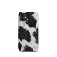 Cow Pattern Snap case for iPhone