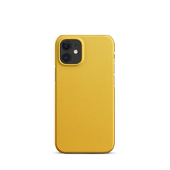 Yellow Snap case for iPhone