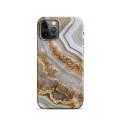 White Gold Snap case for iPhone