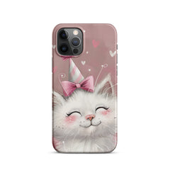 Cute Cat Snap case for iPhone