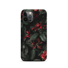 Dark Floral Snap case for iPhone