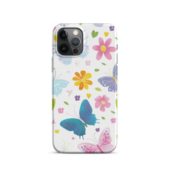 Cute Buterflies Snap case for iPhone