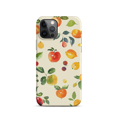 watercolor Fruits Snap case for iPhone