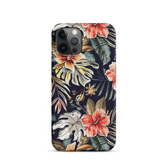 Tropical Floral Snap case for iPhone
