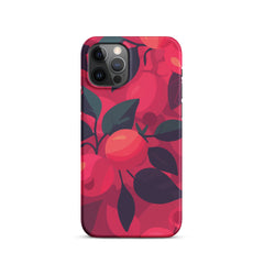 Red Fucsia Snap case for iPhone