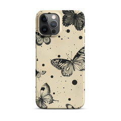 Vinatge Butterflies Snap case for iPhone