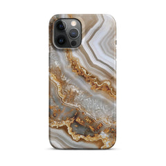 White Gold Snap case for iPhone
