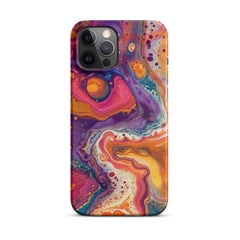 Rainbow Swirling Snap case for iPhone