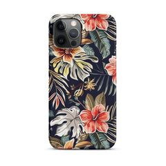Tropical Floral Snap case for iPhone