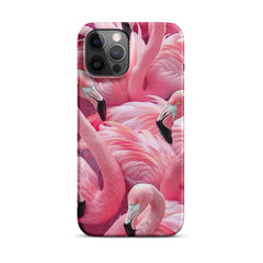 Pnk Flamingo Snap case for iPhone