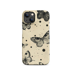 Vinatge Butterflies Snap case for iPhone