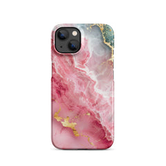 Pink Marble Snap case for iPhone