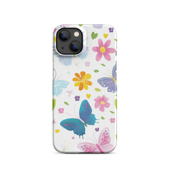Cute Buterflies Snap case for iPhone