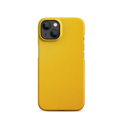 Yellow Snap case for iPhone