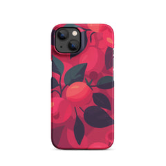 Red Fucsia Snap case for iPhone