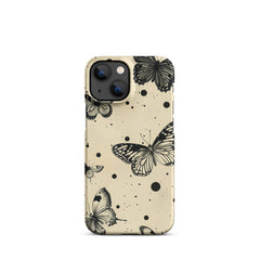 Vinatge Butterflies Snap case for iPhone