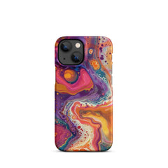 Rainbow Swirling Snap case for iPhone