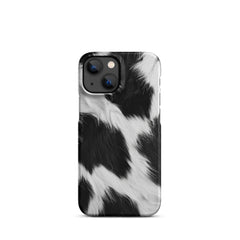 Cow Pattern Snap case for iPhone