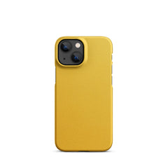 Yellow Snap case for iPhone