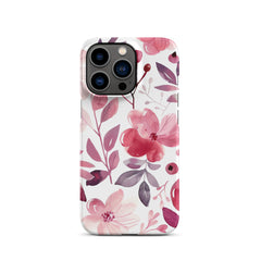 Lilac Tones Snap case for iPhone