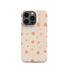 Peach Snap case for iPhone