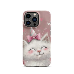 Cute Cat Snap case for iPhone