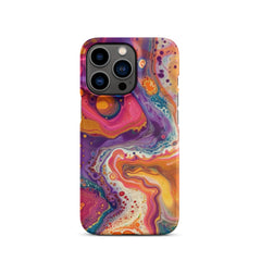 Rainbow Swirling Snap case for iPhone
