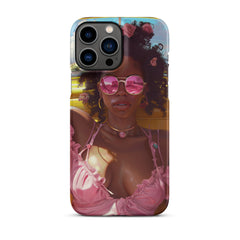 Black Girl Fashionista Snap case for iPhone