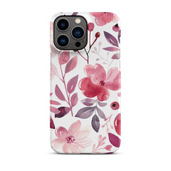 Lilac Tones Snap case for iPhone
