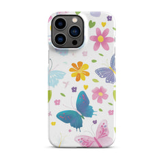 Cute Buterflies Snap case for iPhone
