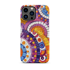 Folk Art Snap case for iPhone