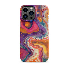 Rainbow Swirling Snap case for iPhone