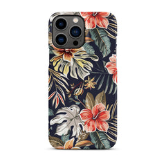 Tropical Floral Snap case for iPhone