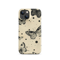 Vinatge Butterflies Snap case for iPhone